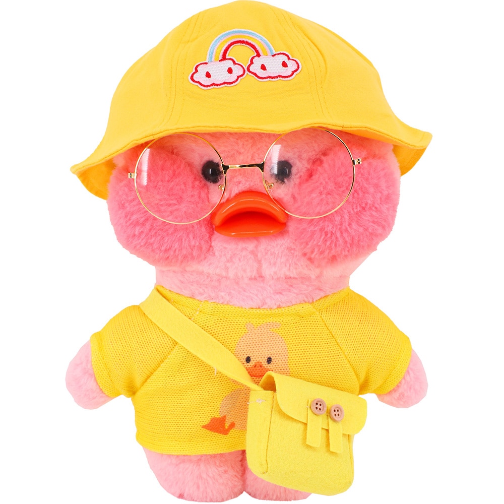 30Cm Stuffed Animal Clothes Yellow Series Clothes For Lalafanfan Accessories Stuffed Duck Dolls Sweaters Plush Toys 3 - Lalafanfan Shop