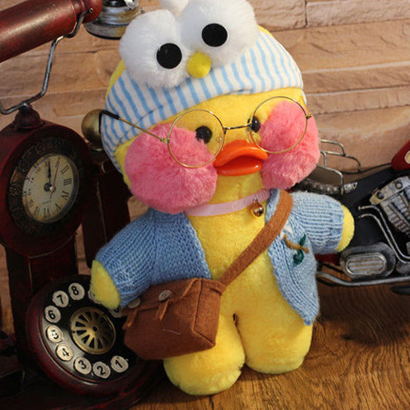 30cm Lalafanfan Ducks Plush Soft Toys Ducks Doll Plush Toy Korean Netred Wearing Brithday Gift For 3 - Lalafanfan Shop