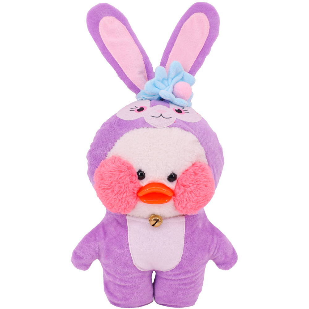 Kawaii Purple Duck Clothes Accessories lalafanfan Clothes Hat Skirt for 30 Cm Duck Animal Plush Stuffed 1 - Lalafanfan Shop