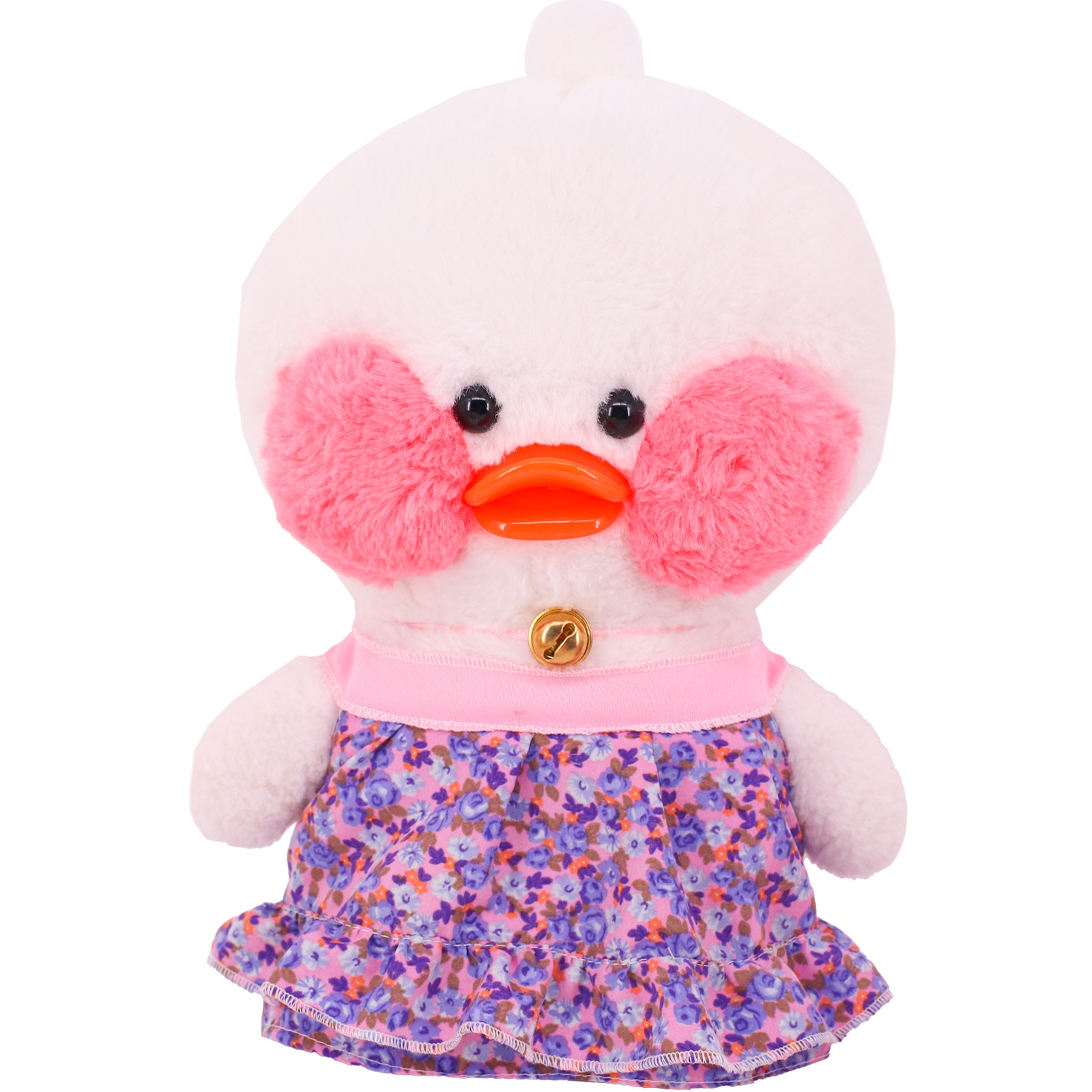 Kawaii Purple Duck Clothes Accessories lalafanfan Clothes Hat Skirt for 30 Cm Duck Animal Plush Stuffed 4 - Lalafanfan Shop